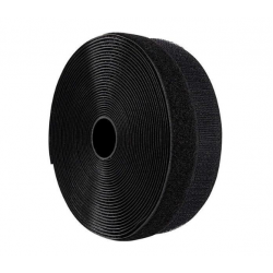 Velcro ταινία αυτοκόλλητη μαύρη,16mm, 25μέτρα Velcro ταινία αυτοκόλλητη μαύρη,16mm, 25μέτρα